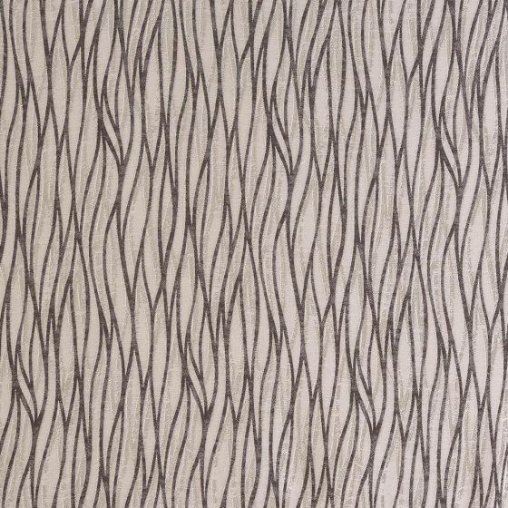 Linear Curtain Fabric in Dove