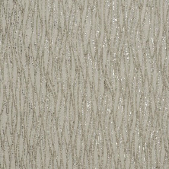 Linear Curtain Fabric in Natural