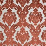 Tuscania in Burnt Orange by Fryetts Fabrics