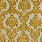 Tuscania in Ochre by Fryetts Fabrics