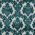 Tuscania in Teal by Fryetts Fabrics