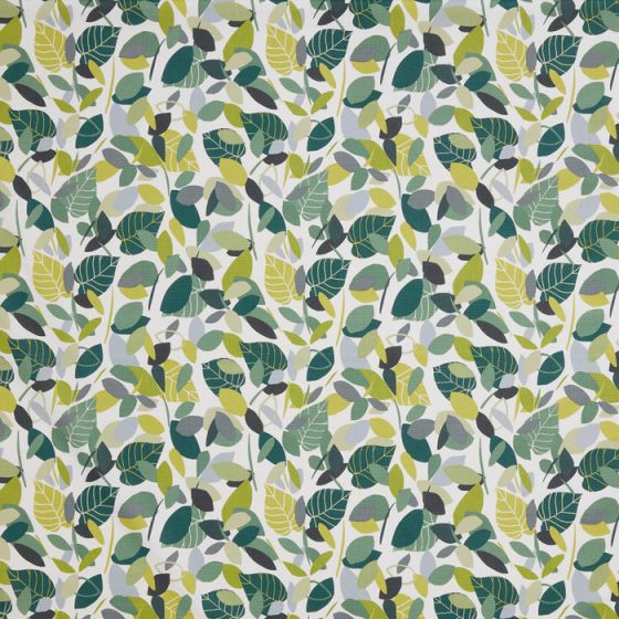 Botaniska Curtain Fabric in Cameo