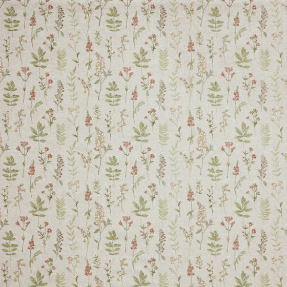 Cottage Garden in Amber by iLiv Fabrics | Curtain Fabric Store