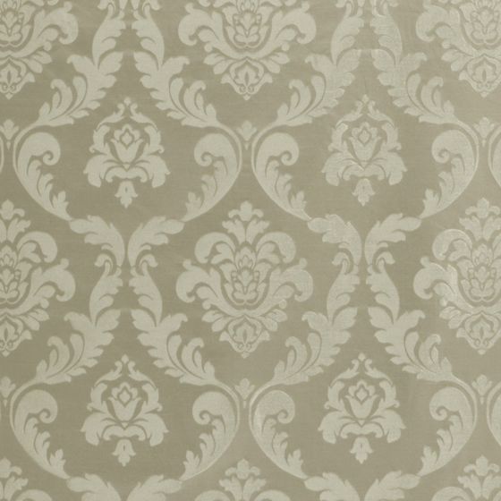 Emperor Curtain Fabric in Ivory