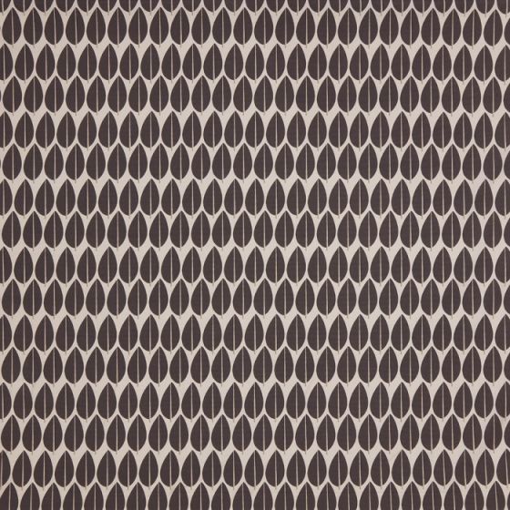 Lazza Curtain Fabric in Chocolate