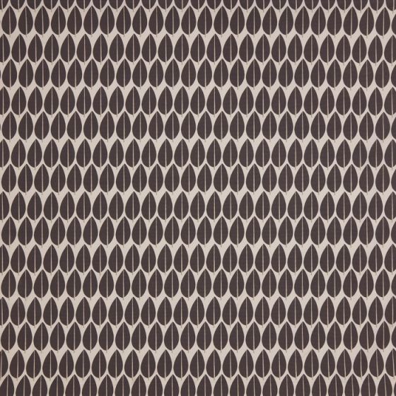 Lazza Curtain Fabric in Chocolate