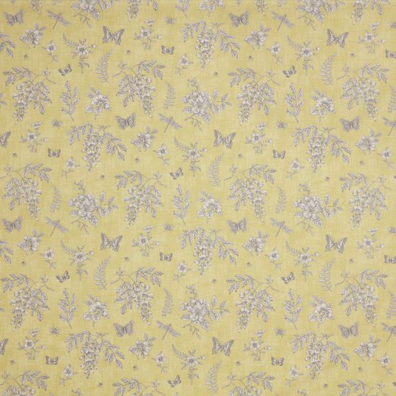 Summerby Curtain Fabric in Cornsilk