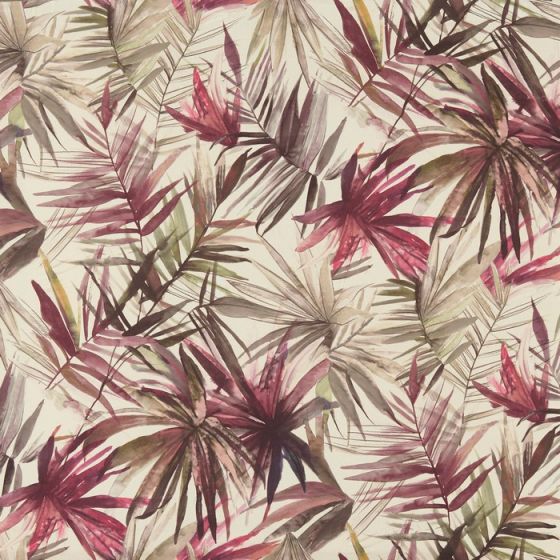 Waikiki Curtain Fabric in Spice