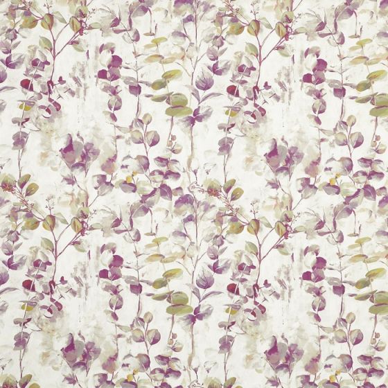 Aquarelle Curtain Fabric in Crocus