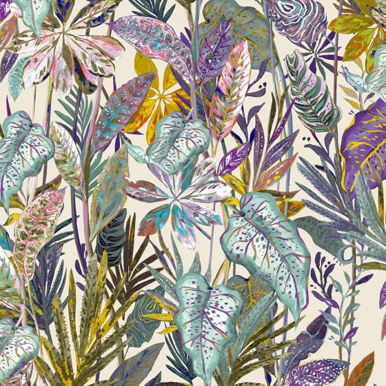 Kew Curtain Fabric in Acacia