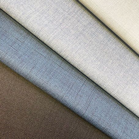 Linoso Curtain Fabric in Honey