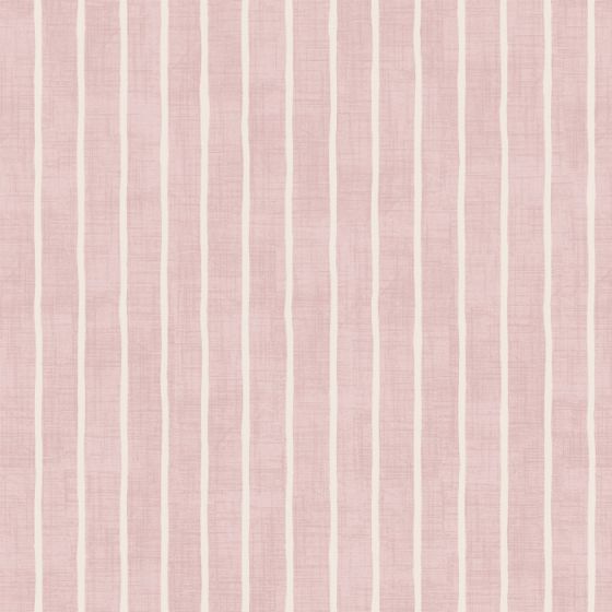 Pencil Stripe Curtain Fabric in Acanthus