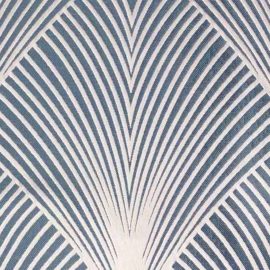 Delano Curtain Fabric in Dove Grey