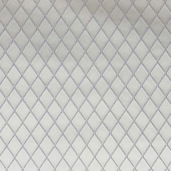 Diamond Curtain Fabric in Duckegg