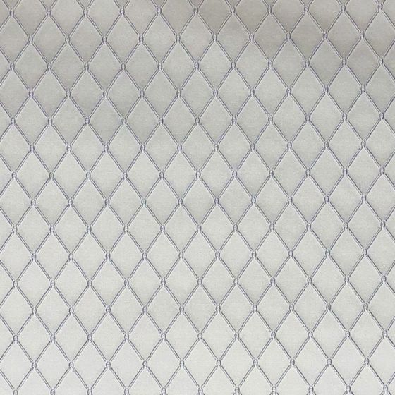 Diamond Curtain Fabric in Duckegg