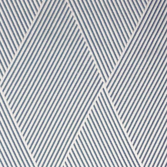 Fairmont Curtain Fabric in Power Blue