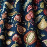 Harvest in Indigo by iLiv Fabrics