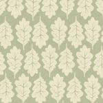 Oak Leaf in Lemongrass by iLiv Fabrics