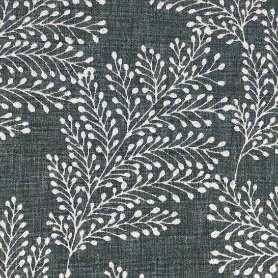 Ham Glyn Fabrics Curtain Fabric, Charcoal Damask Curtains