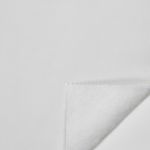 Bonded Poly Cotton Twill with Polyester Fleece 6408 in White by Curtain Lining Fabric