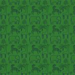 Funky Jungle in Gekko Cobalt by Harlequin Fabrics