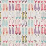 World at your feet in Pebble Blossom Sky by Harlequin Fabrics