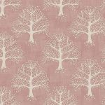 Great Oak in Coral by iLiv Fabrics
