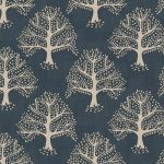 Great Oak in Midnight by iLiv Fabrics