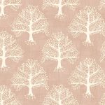 Great Oak in Rose by iLiv Fabrics