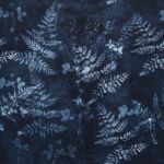 Folium in Indigo by Ashley Wilde Fabrics