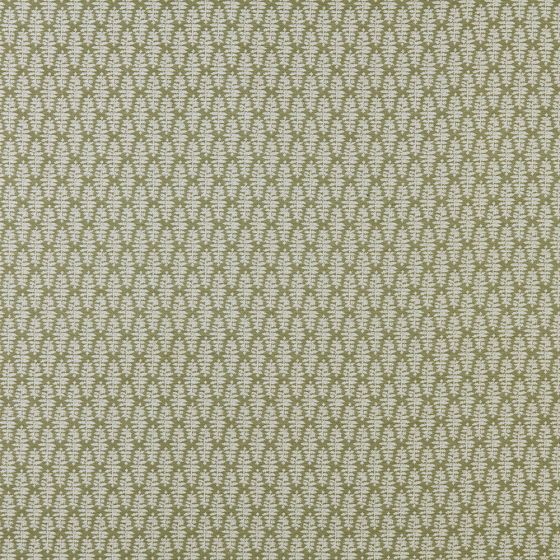 Fia Curtain Fabric in Fern