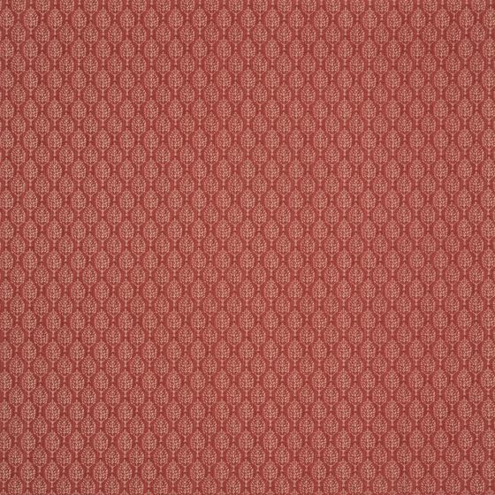 Kemble Curtain Fabric in Carnelian