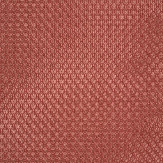 Kemble Curtain Fabric in Carnelian