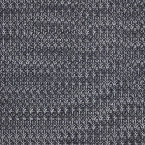 Kemble Curtain Fabric in Sapphire