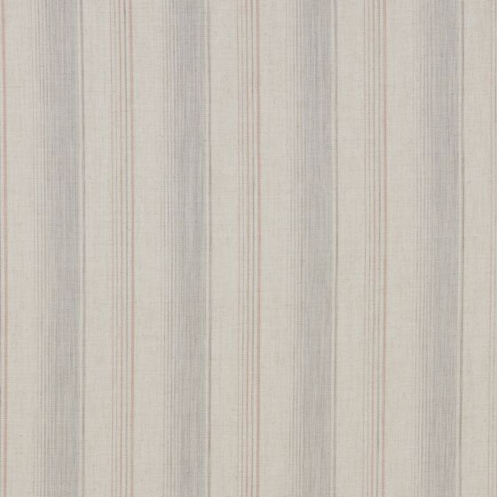 Sackville Stripe Curtain Fabric in Blue Mist