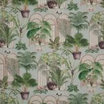 Victorian Glasshouse in Mist by iLiv Fabrics