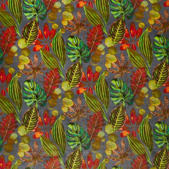 Bahamas Curtain Fabric in Tropical