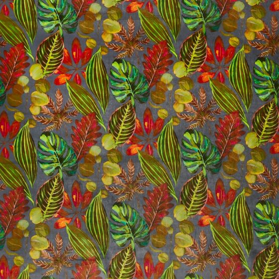 Bahamas Curtain Fabric in Tropical