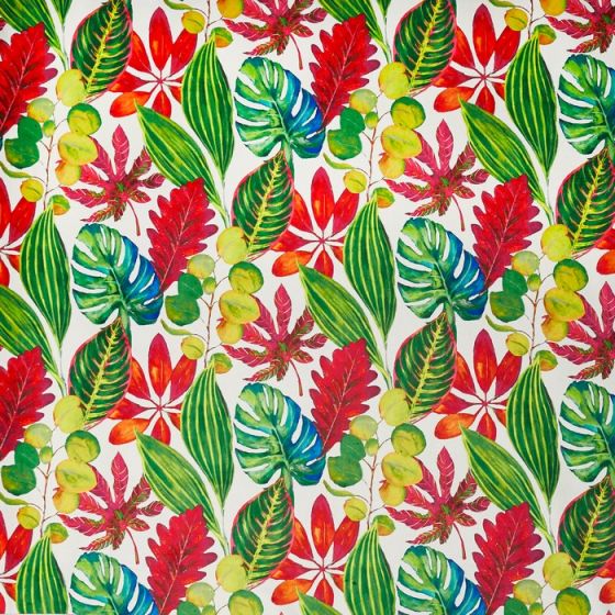 Bahamas Curtain Fabric in Tropical