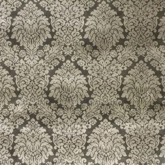 Juliet Damask Velvet Mocha Stock by John Lewis