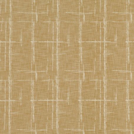 Acro Curtain Fabric in Barley