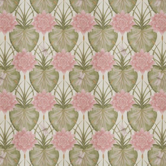 Lily Garden Cream 0.9 Mtr Roll End