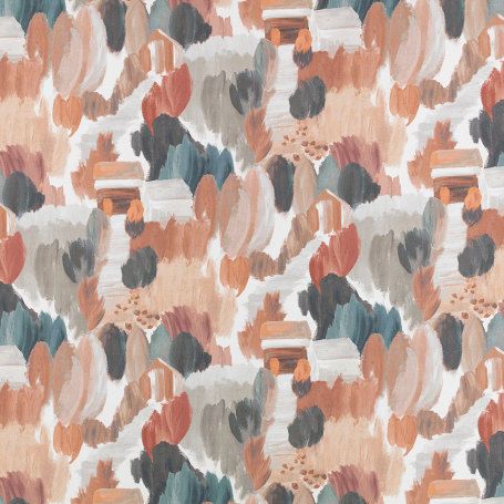 Potting Shed Curtain Fabric in Autumn