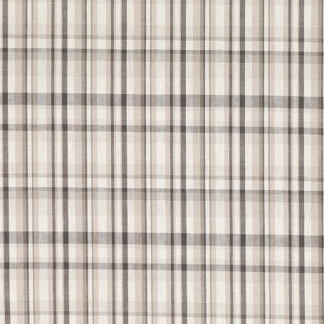 Rubra Check Curtain Fabric in Eden