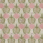 Lily Garden Cream 0.9 Mtr Roll End