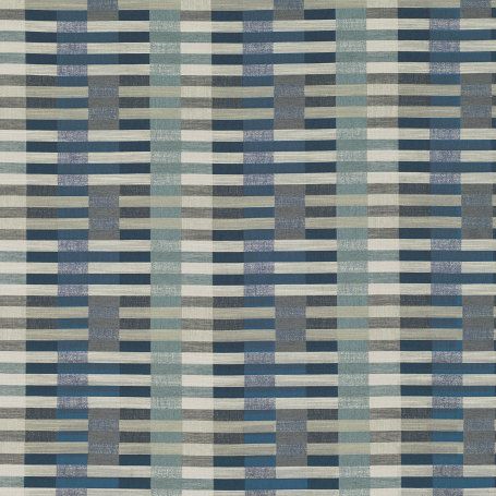 Lavin Curtain Fabric in Pesto
