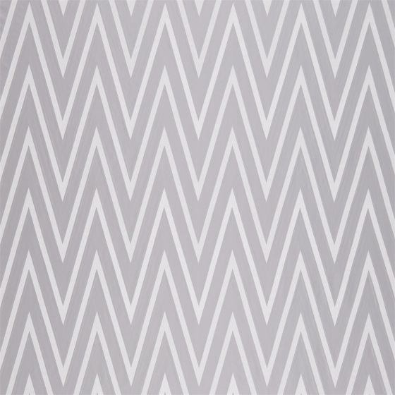 Moriko Curtain Fabric in Steel