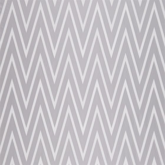 Moriko Curtain Fabric in Steel