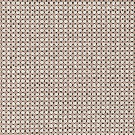 Opie Curtain Fabric in Blush