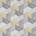 Escher Multi in Teak by Romo Fabrics